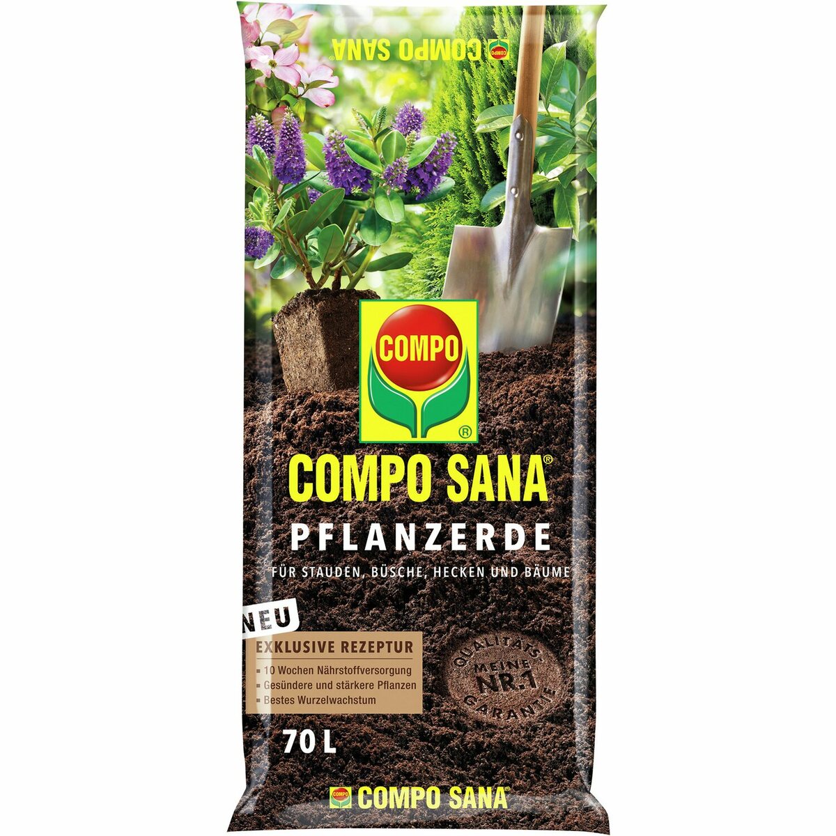Bild 1 von Compo Sana Pflanzerde 2.730 (39 x70 l) 1 Palette