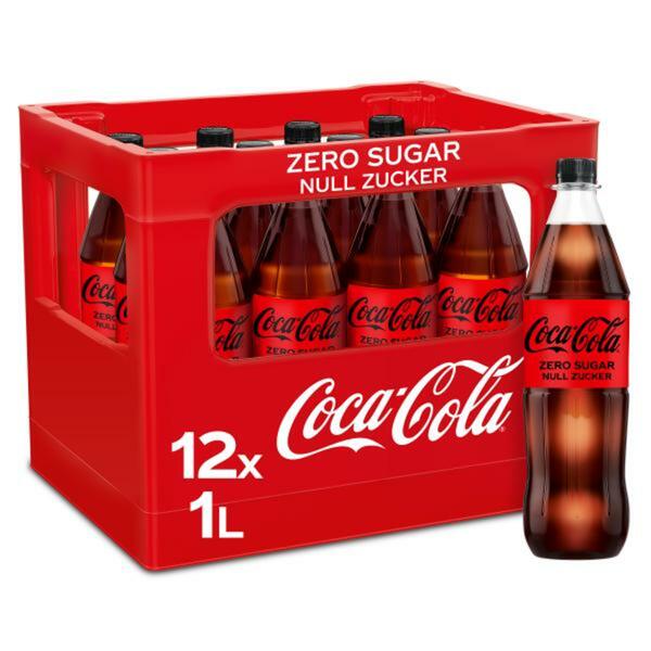 Bild 1 von Coca Cola Coke Zero Sugar (Mehrweg)