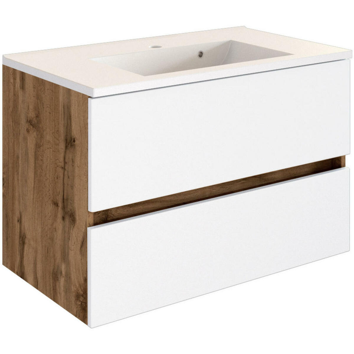 Bild 1 von Held WASCHTISCHKOMBI Weiß, Eiche Wotan