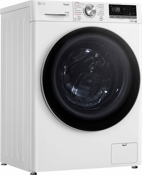 Bild 1 von LG Waschmaschine F6WV710P1, 10,5 kg, 1600 U/min, TurboWash® - Waschen in nur 39 Minuten