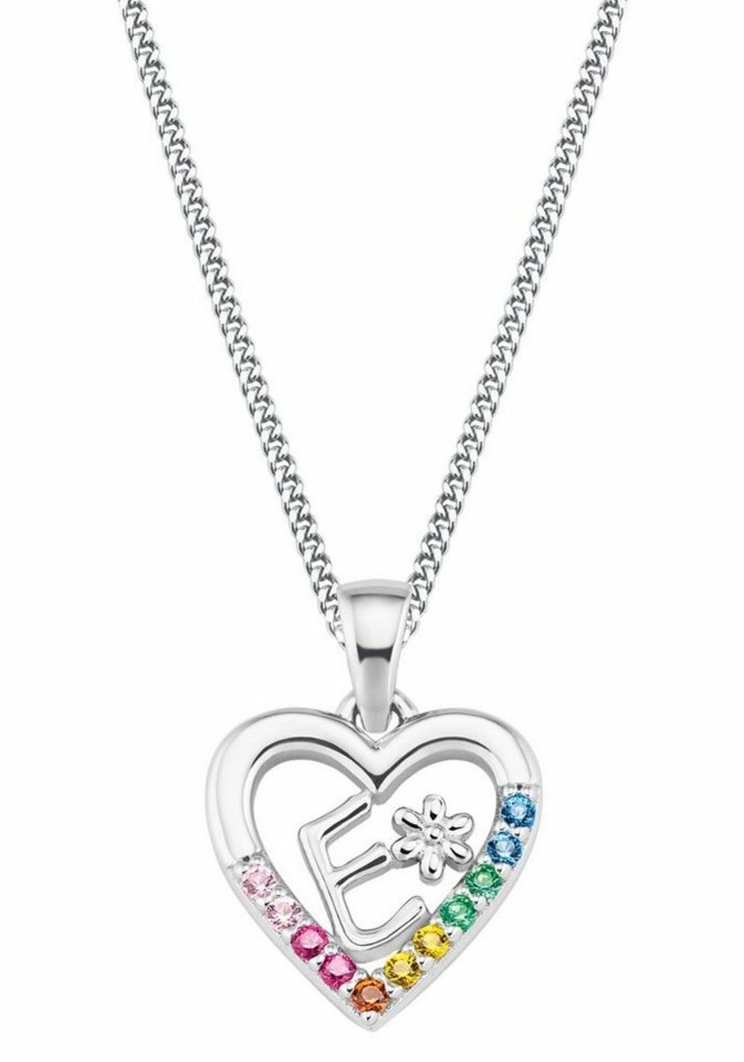 Bild 1 von Prinzessin Lillifee Kette mit Anhänger Herz/Buchstaben, 2027876, mit Zirkonia