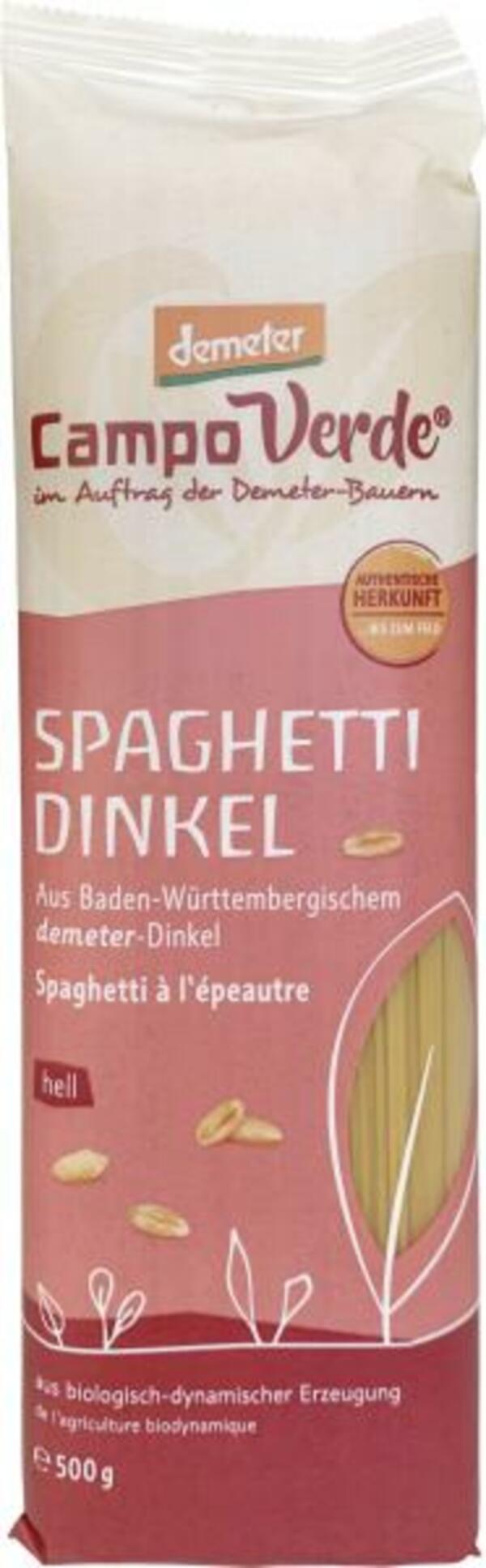 Bild 1 von Campo Verde Demeter Spaghetti Dinkel