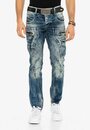 Bild 1 von Cipo & Baxx Bequeme Jeans im lässigen Biker-Stil