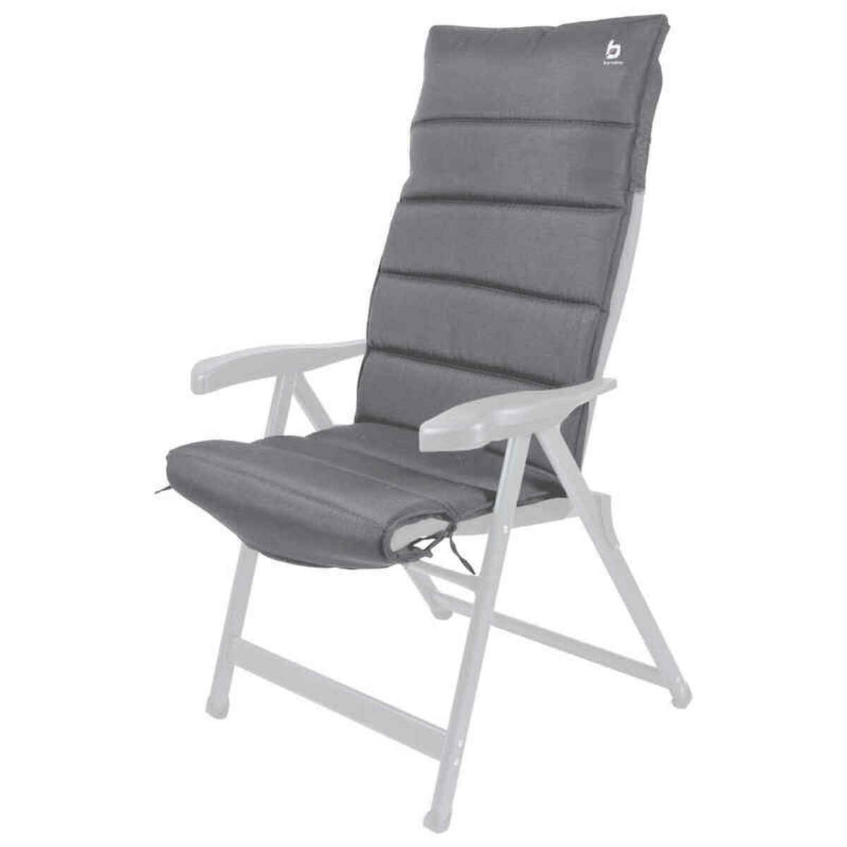 Bild 1 von BO-CAMP Polster Sitz Auflage Hochlehner Kissen Bezug Garten Camping Klapp Stuhl