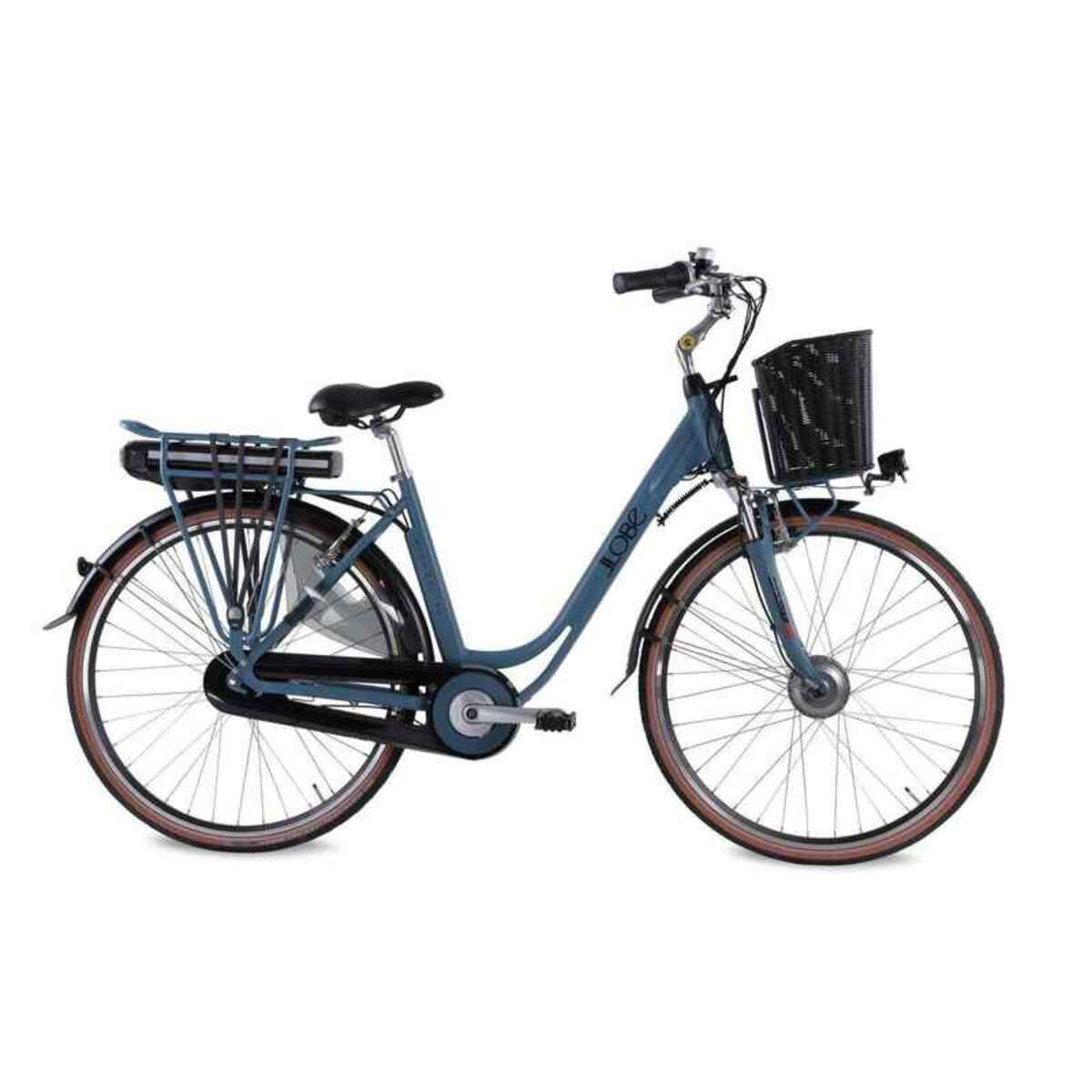 Bild 1 von Elektrisches Damenfahrrad, mit Korb, Grey Motion 3.0, Nxs 7, 13Ah, grau