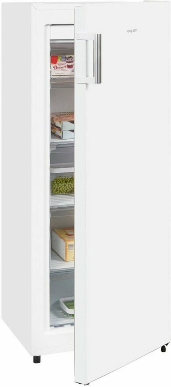 Bild 1 von exquisit Gefrierschrank GS231-NF-H-010E weiss, 143,4 cm hoch, 56 cm breit