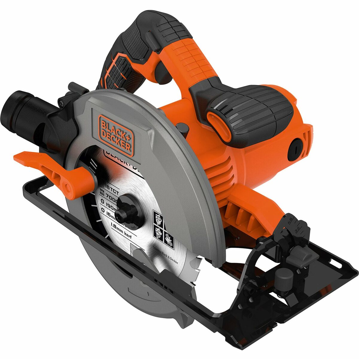 Bild 1 von Black+Decker Handkreissäge CS1550 inkl. Sägeblatt 1.500 W