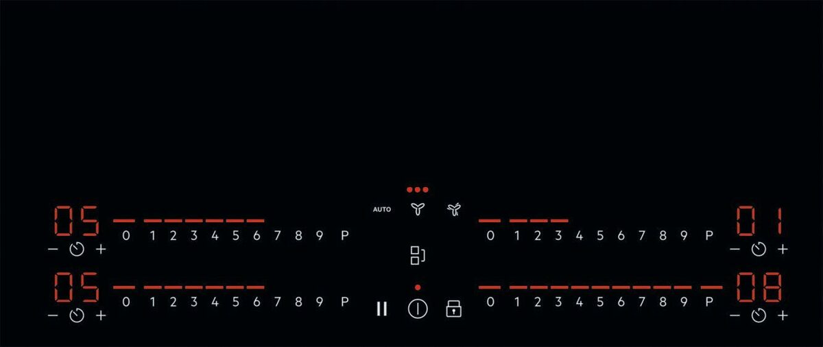 Bild 2 von AEG Kochfeld mit Dunstabzug COLI84COXB