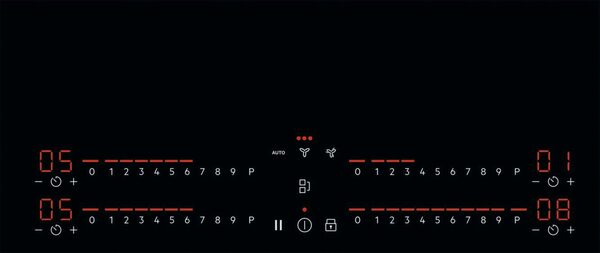 Bild 2 von AEG Kochfeld mit Dunstabzug COLI84COXB
