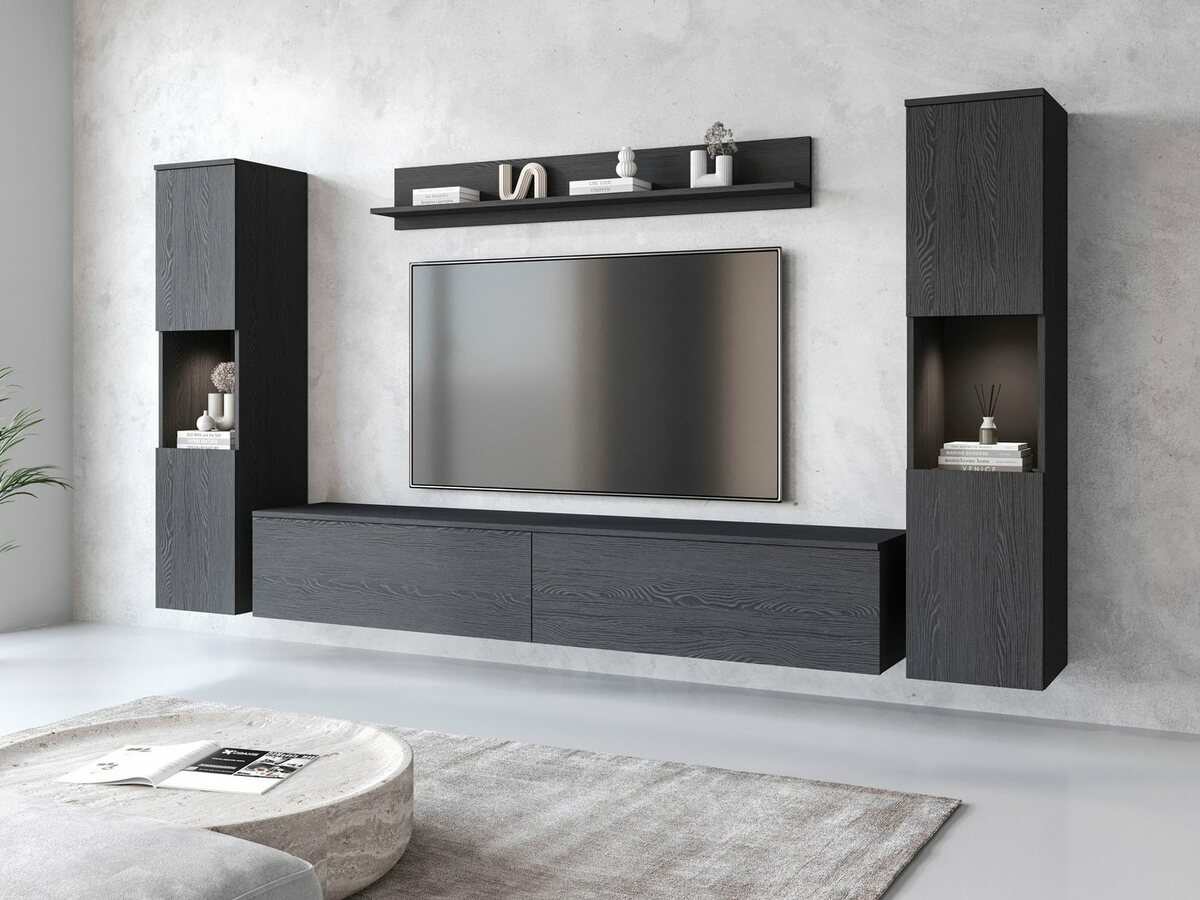 Bild 1 von INOSIGN Wohnwand PARIS, (Set, 4-St), hängend und stehend montierbar