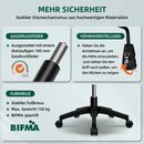 Bild 4 von Aiidoits Chefsessel Bürostuhl Ergonomischer Schreibtischstuhl, Drehstuhl, Umklappbare Armlehnen 90°,Bürostuhl 125Kg