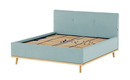 Bild 4 von Polsterbett mit Bettkasten Delphi Variante A 180 cm ohne Matratzen Eisblau