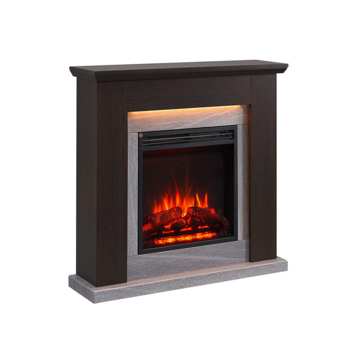 Bild 1 von XXXLutz ELEKTROKAMIN Dunkelbraun