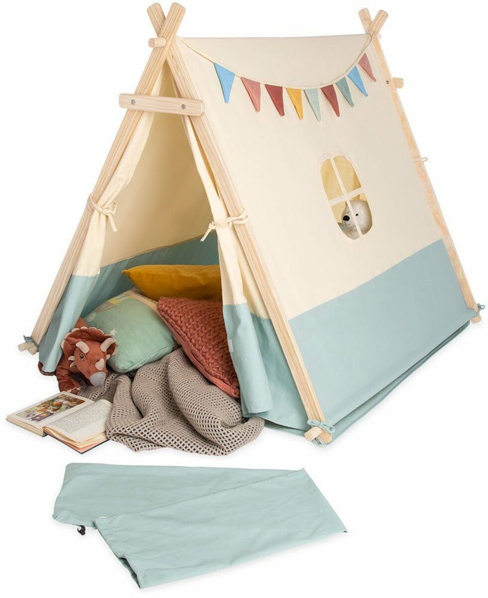 Bild 1 von Pinolino® Spielzelt Yuma mit Zeltstangen aus Holz