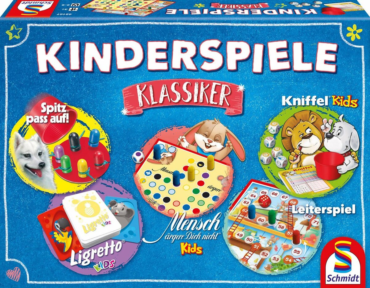 Bild 1 von Schmidt Spiele Spielesammlung, Kinderspiele Klassiker
