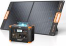 Bild 1 von GRECELL Stromerzeuger 519Wh Tragbare Powerstation mit 100W Solarpanel, 0,50 in kW, (1-tlg), 500W Solar Generator für Outdoor Camping