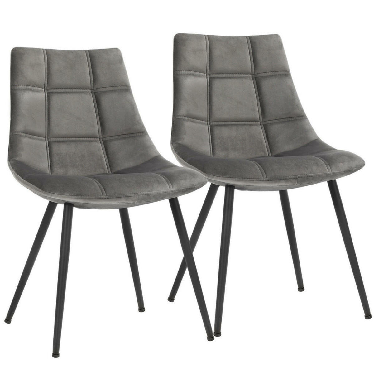 Bild 1 von Boxxx STUHL-SET Grau, Schwarz