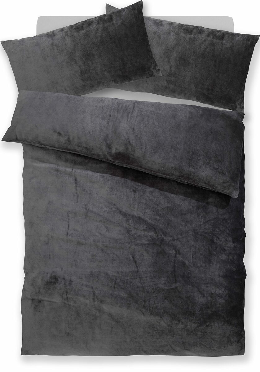 Bild 2 von Bettwäsche Desner, my home, Polyester, 2 teilig, Bettwäsche mit Reißverschluss, Cashmere-Touch, kuschelig & weich