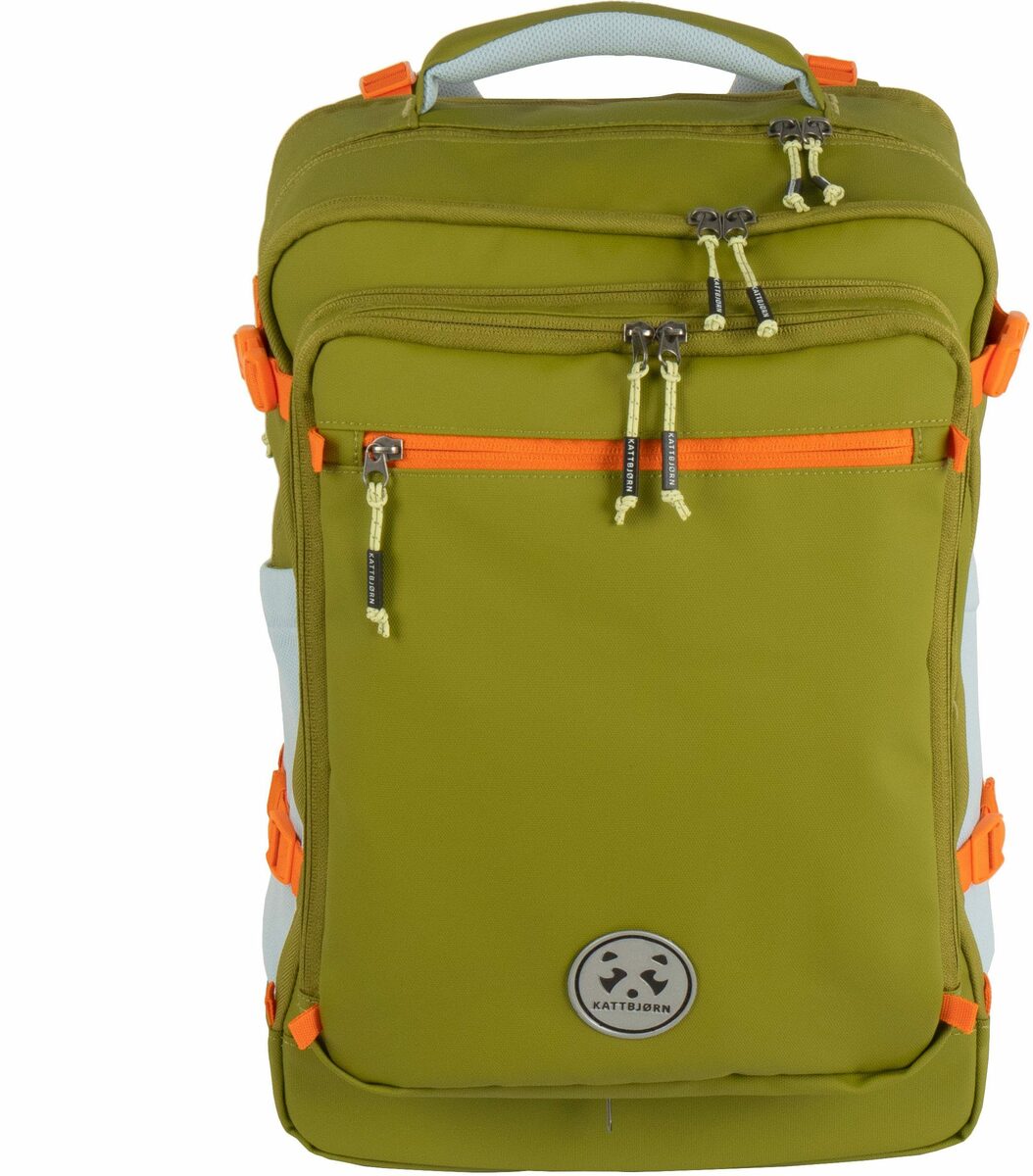 Bild 2 von KATTBJØRN Schulrucksack Explorer, mit Laptopfach; alle Innen- und Außenstoffe aus recyceltem PET