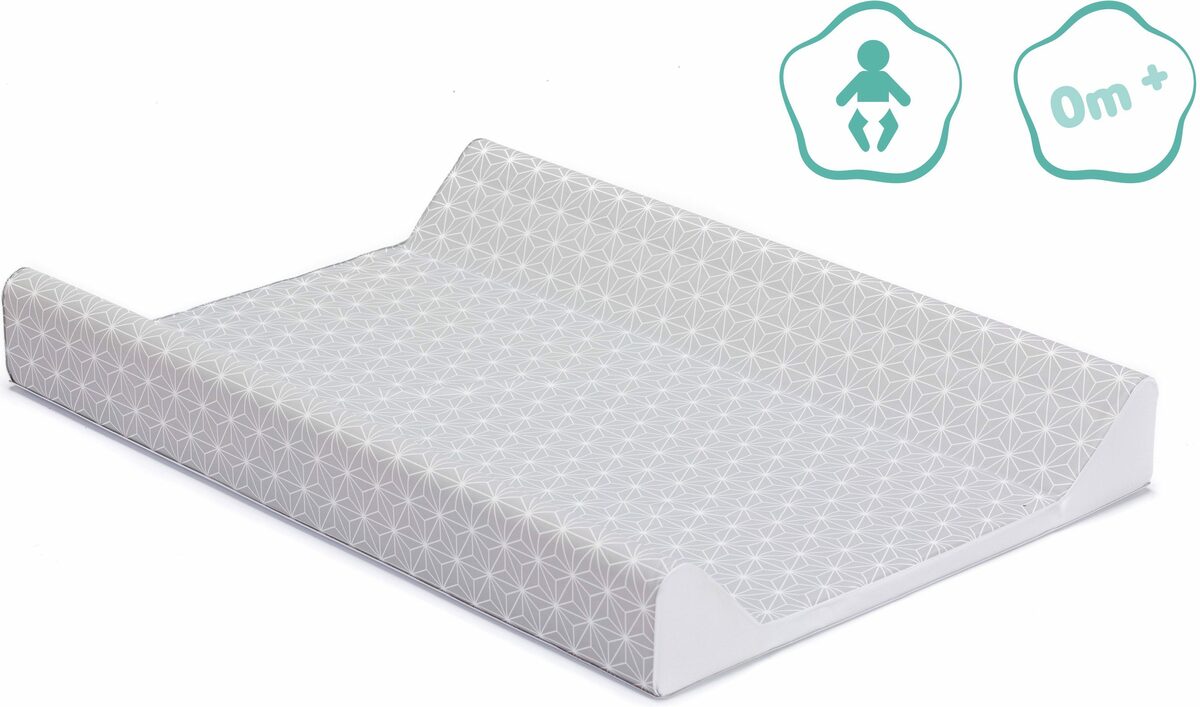 Bild 2 von Fillikid Wickelauflage Keilwickelauflage Small, Cube Grey