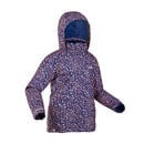 Bild 2 von Skijacke Kinder warm wasserdicht - 500 lila Leoprint