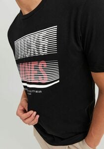 Jack & Jones Kurzarmshirt JJBRIX TEE SS CREW NECK