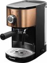 Bild 1 von bestron Espressomaschine AES1000CO, für 2 Tassen, mit schwenkbarer Dampfdüse, 15 bar