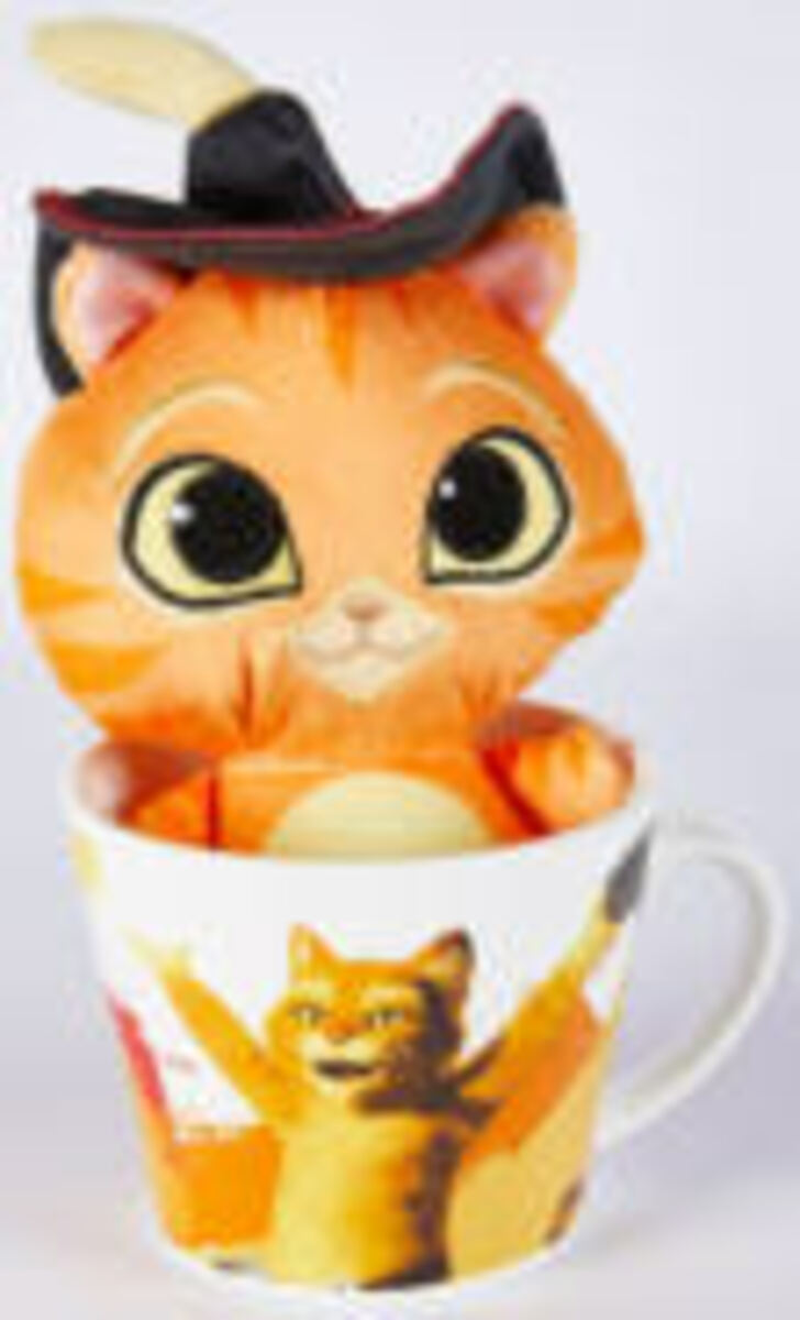 Bild 1 von Lizenztasse mit Plüschtier