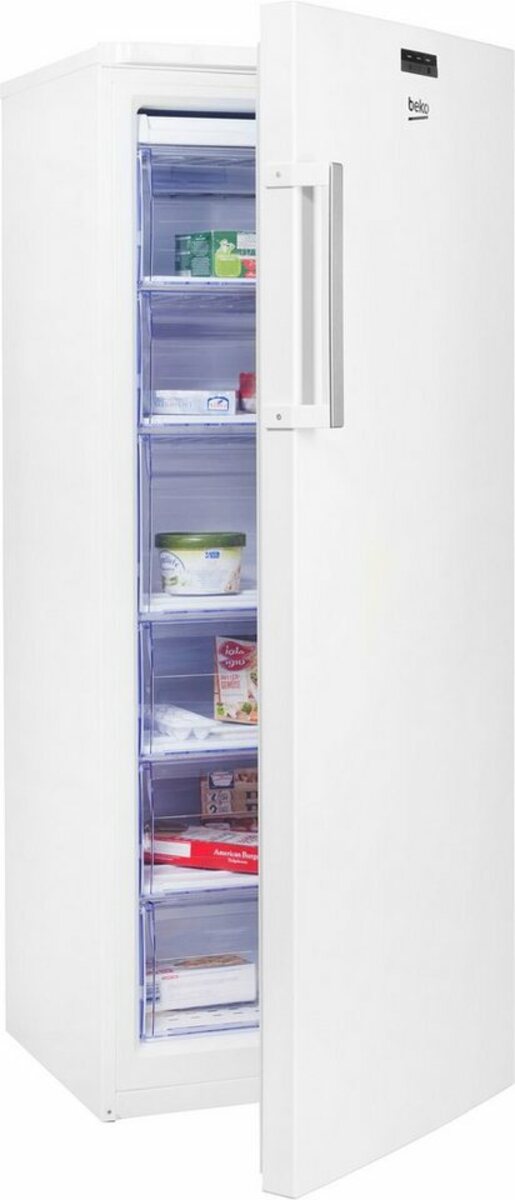 Bild 1 von BEKO Gefrierschrank RFSA240M31WN, 150,8 cm hoch, 59,5 cm breit