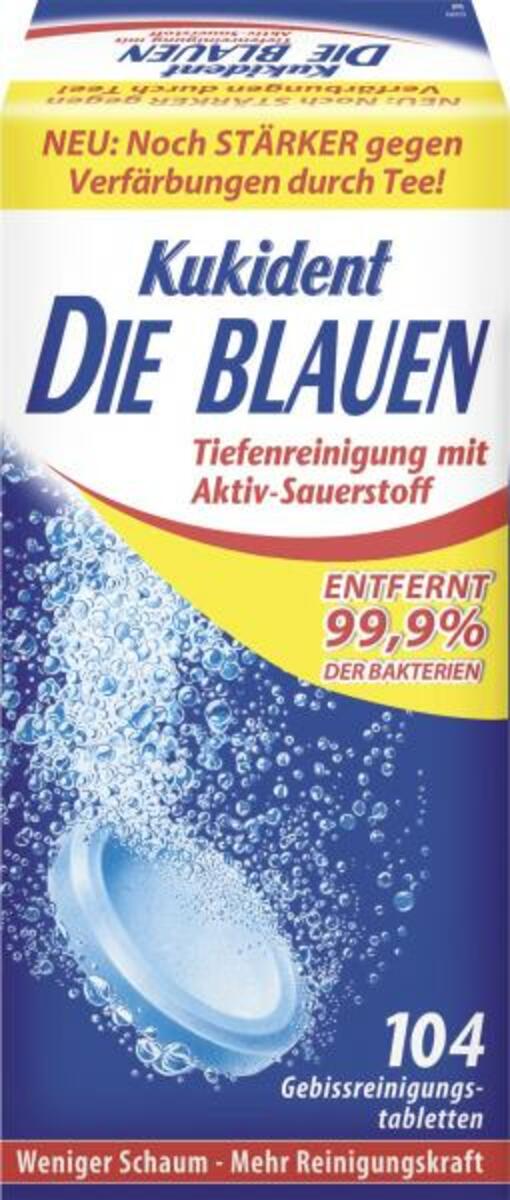Bild 1 von Kukident Die Blauen Tiefenreiniger