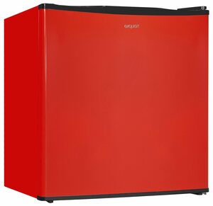 exquisit Kühlschrank KB05-V-151F rot, 51 cm hoch, 45 cm breit