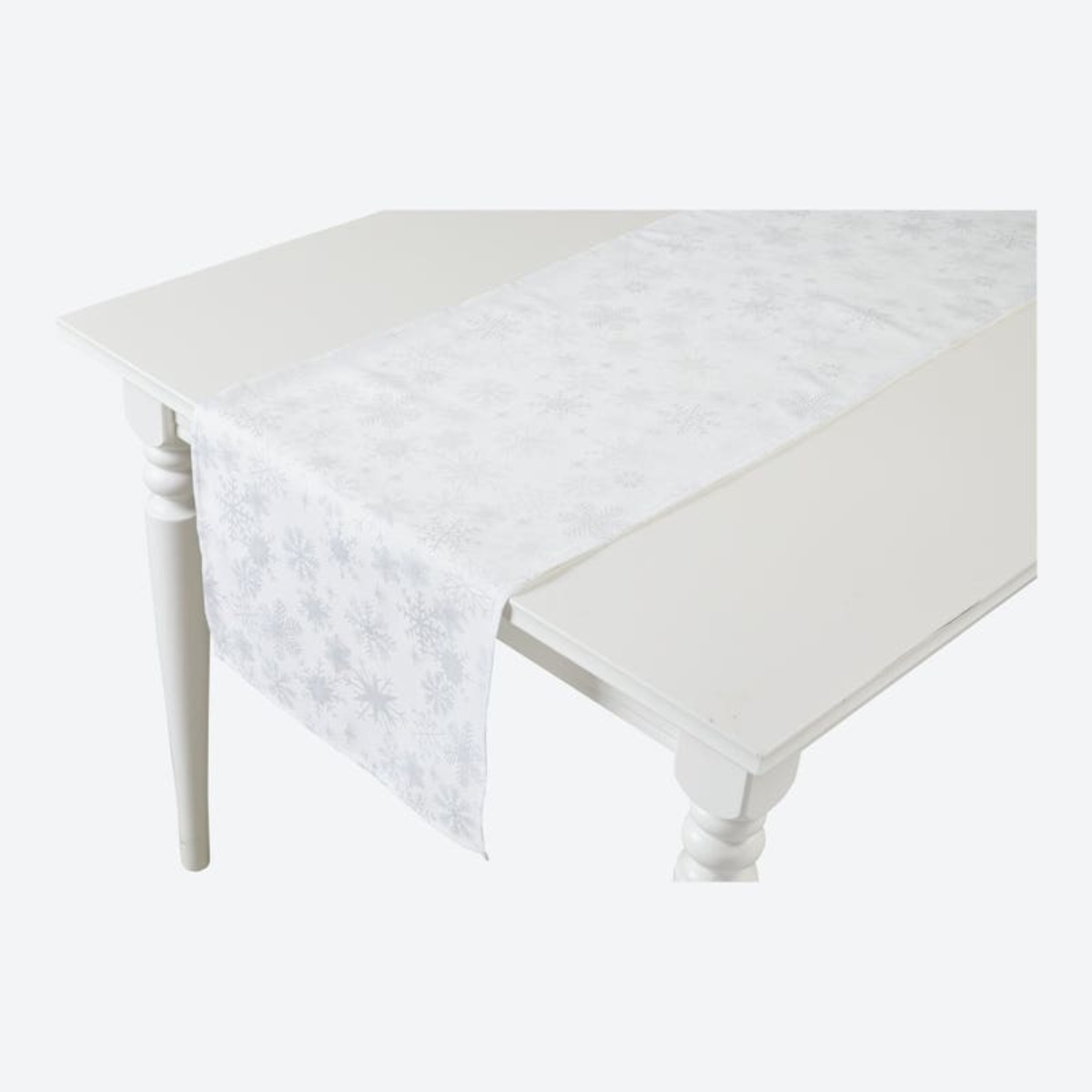 Bild 1 von Jacquard-Tischläufer mit Schneekristall-Muster, ca. 40x140cm