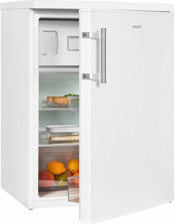 Bild 1 von exquisit Kühlschrank KS18-4-H-170D weiss, 85,0 cm hoch, 60,0 cm breit