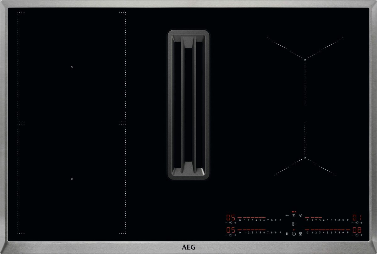 Bild 1 von AEG Kochfeld mit Dunstabzug COLI84COXB