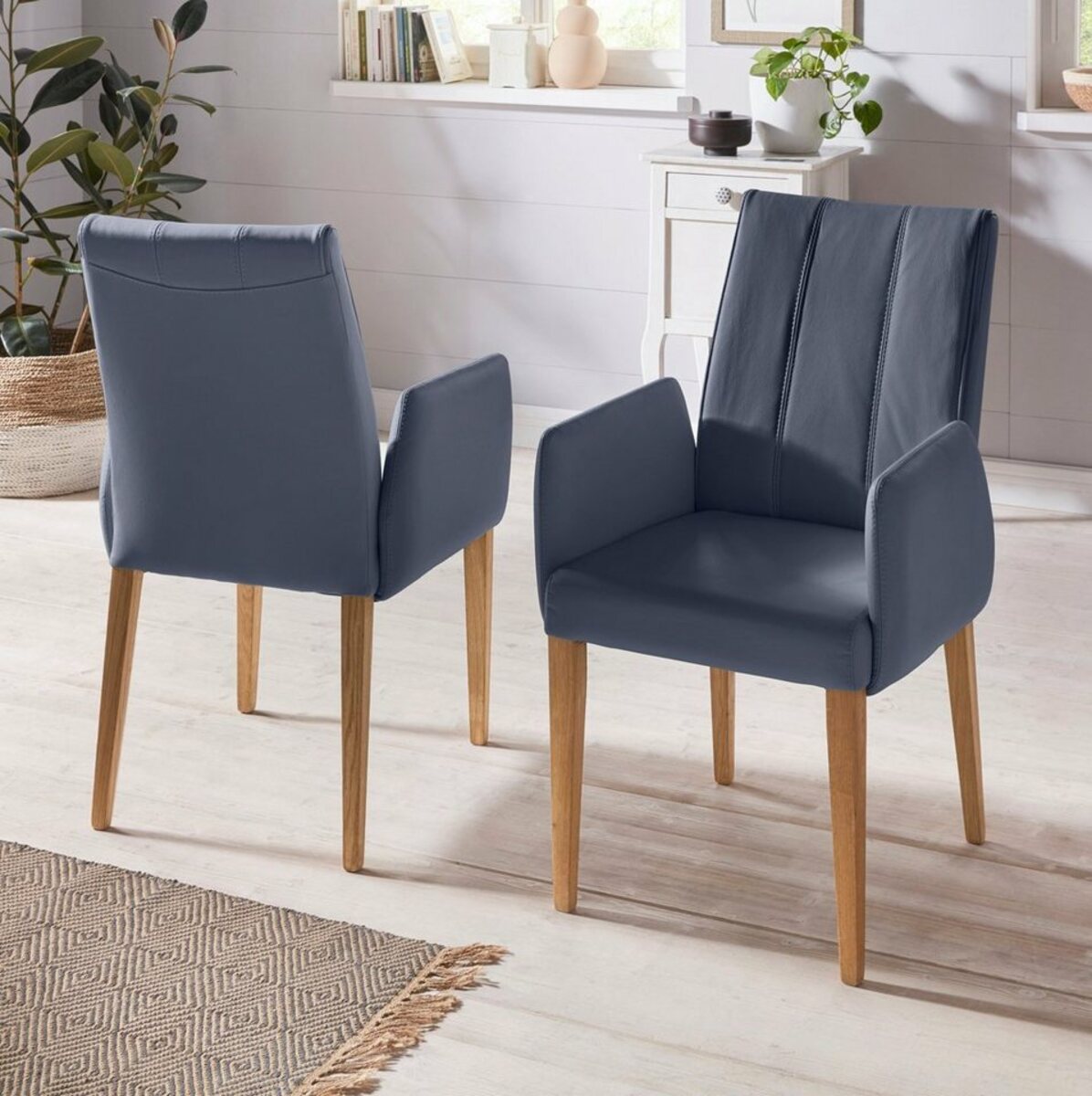 Bild 1 von INOSIGN Armlehnstuhl Claudia, (1 Stück) Rückenlehne mit Steppung