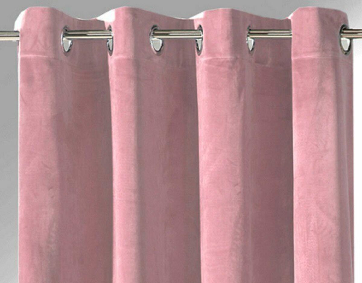 Bild 2 von Vorhang Valentin, Weckbrodt, Ösen (1 St), blickdicht, Sablé, Ösenschal, Gardine, blickdicht, Samt-Optik, Velour, Unifarben