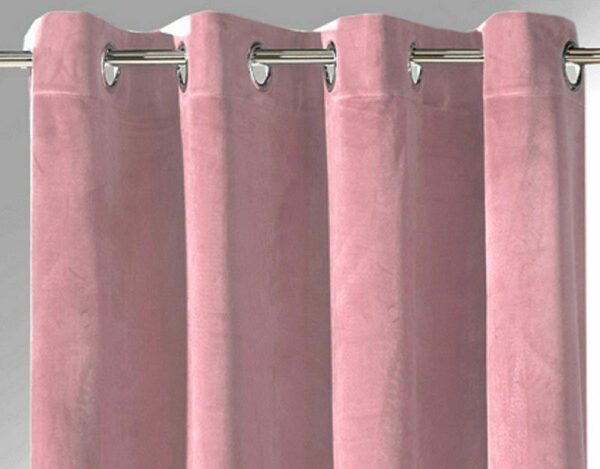 Bild 2 von Vorhang Valentin, Weckbrodt, Ösen (1 St), blickdicht, Sablé, Ösenschal, Gardine, blickdicht, Samt-Optik, Velour, Unifarben