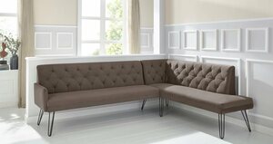 exxpo - sofa fashion Eckbank Doppio, Frei im Raum stellbar