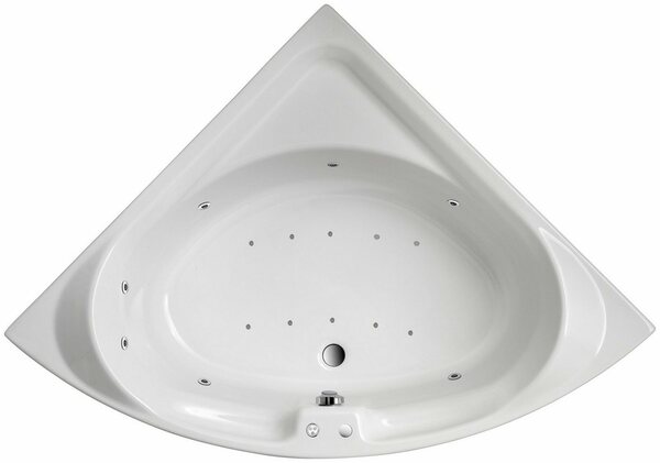 Bild 1 von OTTOFOND Whirlpool-Badewanne Laguna, (Komplett-Set, 1-tlg), Typ Premium, chrom