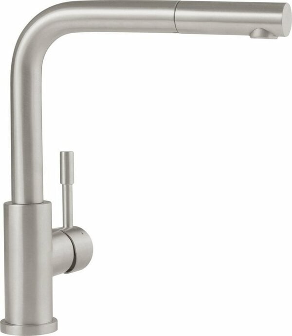 Bild 1 von Villeroy & Boch Küchenarmatur Steel Shower (1-St) Niederdruck, Einhand-Küchenarmatur mit herausziehbare Handbrause