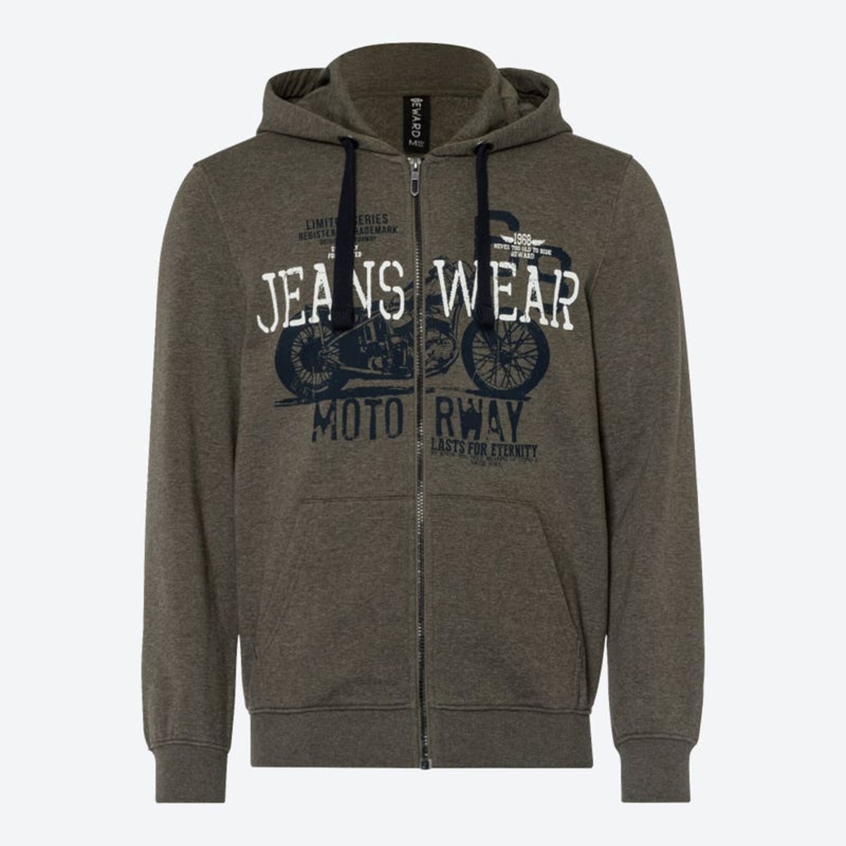 Bild 1 von Herren-Sweatjacke mit Kängurutasche