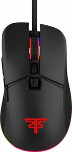 Hyrican Stiker Gaming-Maus, RGB LED Beleuchtung, USB, kabelgebunden Gaming-Maus