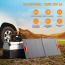 Bild 4 von GRECELL Stromerzeuger 519Wh Tragbare Powerstation mit 100W Solarpanel, 0,50 in kW, (1-tlg), 500W Solar Generator für Outdoor Camping