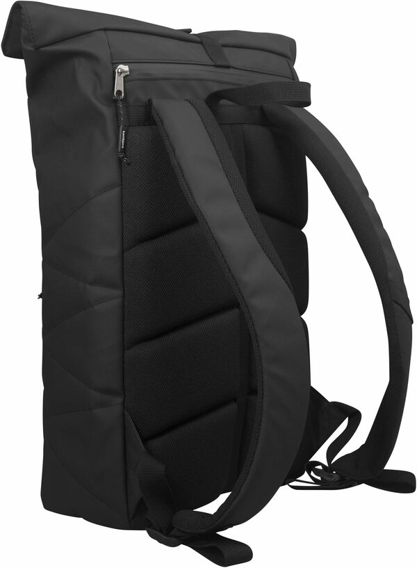 Bild 4 von KATTBJØRN Laptoprucksack Rolltop, Black