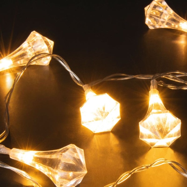 Bild 1 von LED-Lichterkette im Diamant-Design, ca. 165cm