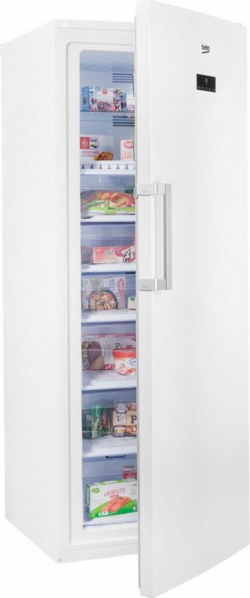 Bild 1 von BEKO Gefrierschrank RFNE448E45W 7278440513, 192 cm hoch, 70 cm breit