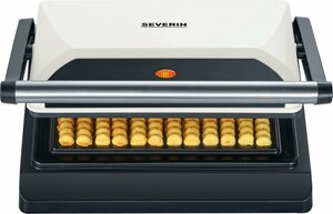 Severin Waffeleisen WA 2114, 800 W, Waffelpommes-Maker, Antihaftbeschichtung, 12 Waffeln in Pommesform