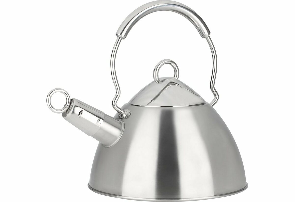 Bild 1 von GSW Wasserkessel Mirage, Edelstahl 18/8 (1-tlg), nostalgisch, Induktion