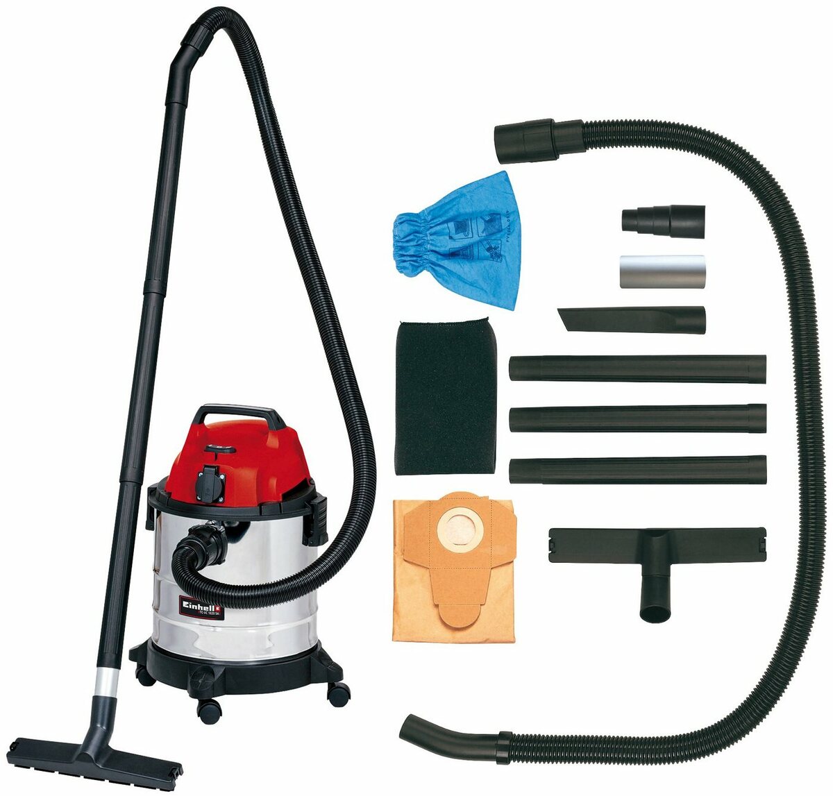 Bild 1 von Einhell Nass-Trocken-Sauger TC-VC 1820 SA, 1250 W, Inklusive umfangreichem Zubehör