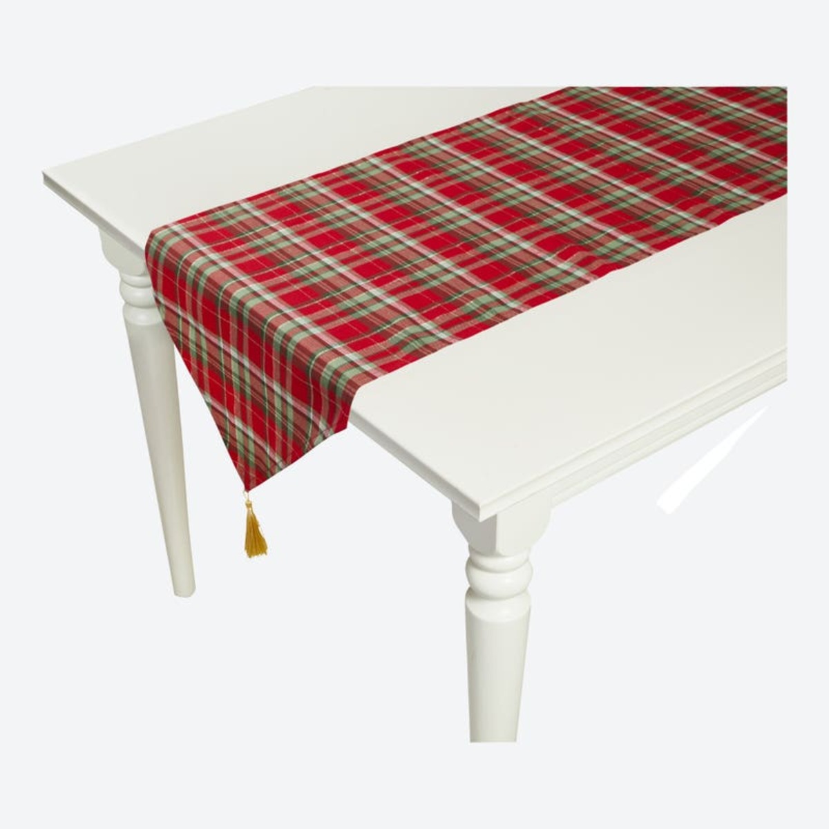 Bild 1 von Jacquard-Tischläufer mit Quasten, ca. 40x160cm